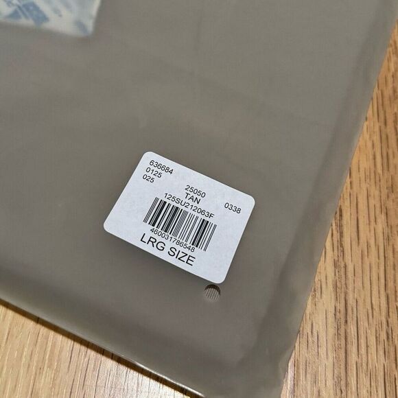 Men’s Size Large Essentials Fear Of God Core Collection Tan Short Sleeve T-Shirt - Picture 6 of 8